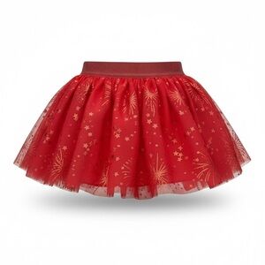 Christmas 4th of July Glitter Tutu Skirt